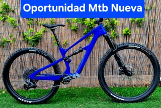 29" Bicicleta de montaña doble suspensión carbono