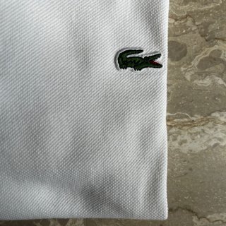 Polo Lacoste Bianco Uomo xxl