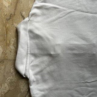 Polo Lacoste Bianco Uomo xxl