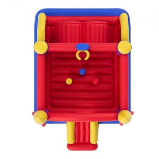 Castillo Inflable, Trampolín de Juego de Alta Calidad para Exterior, Saltador con Ventilador, Tobogán y Bolsa de Almacenamiento, Castillo Saltarín Familiar para el Jardín, para Niños de 3 a 8 Años...