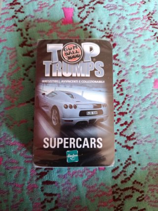 Top Trumps Supercars Hasbro