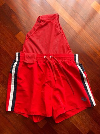 Costume Arena Ragazzo Rosso L