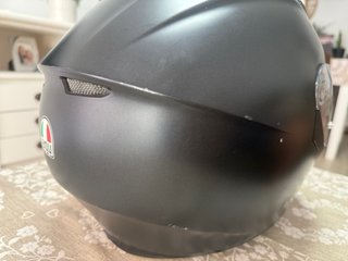 Casco Integral Moto AGV Gris Talla M/L