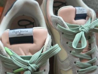 Zapatillas Pepe Jeans Beige y Rosa