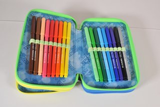 Estuche Escolar Seven Completo 45 Piezas