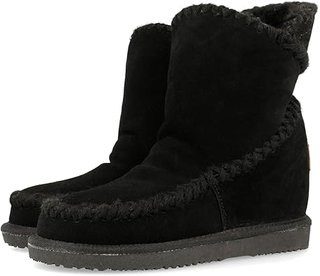 Botas Gioseppo T37 Negras y Doradas