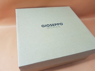 Botas Gioseppo T37 Negras y Doradas