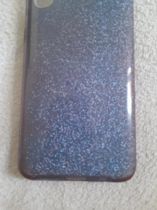 Cover per cellulare blu brillante Samsung Galaxy A50