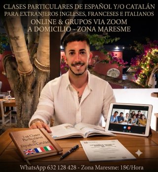 Clases particulares de Español y/o Catalán