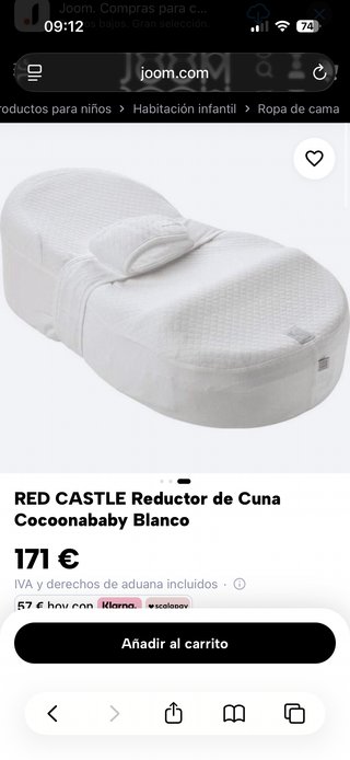 Red Castle Cocoonababy Nido Ergonómico