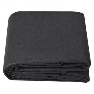 Tela Geotextil No Tejida Bajo Grava, 3 m x 30.5 m 271g/㎡ Tela para Entrada, Tela de Paisajismo, Tela de Barrera de Malezas de Alta Resistencia, Tela de Cubierta del Suelo para Control de Malezas, ...