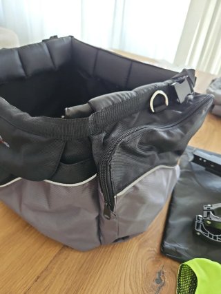 Bolsa para perro para bicicleta