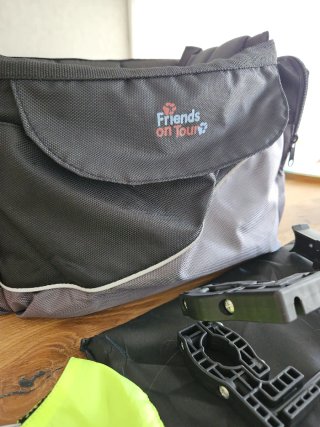 Bolsa para perro para bicicleta