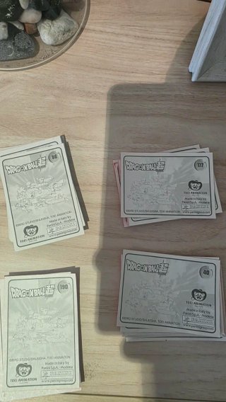 Cromos Dragon Ball