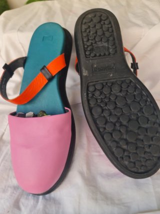 Sandalias Mujer Pink/Teal