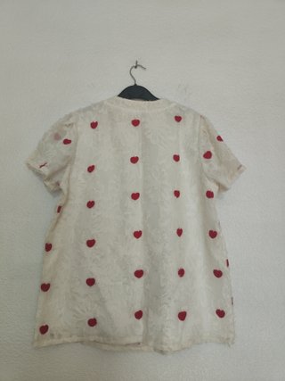 Camisa / blusa pin-up corazones