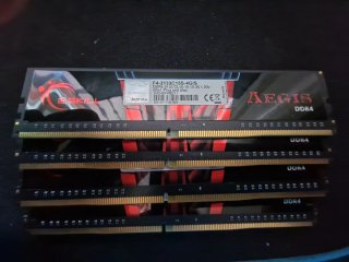 4x Módulos RAM DDR4 G.Skill 4GB Aegis 16gb kit