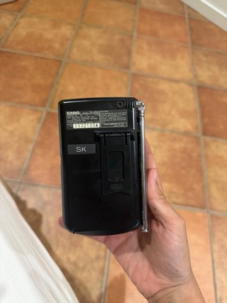 Casio TV-470C Televisión LCD Pocket Color