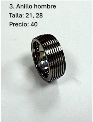 Anillos Hombre