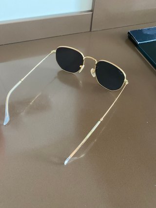 Gafas Ray-Ban Hexagonal Oro Negro