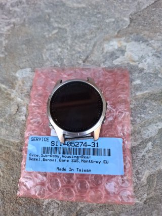 Garmin Fenix 7s Plata y Negro