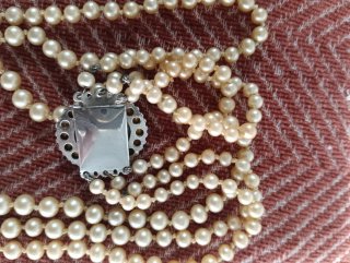 Collar de perlas vintage Visuteria