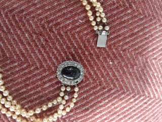 Collar de perlas vintage Visuteria