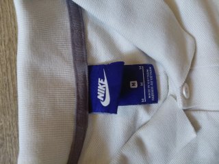 Polo Nike Grigio e Bianco