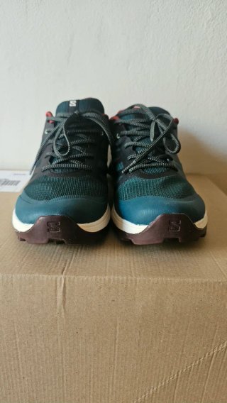 Zapatilla Salomon Outrise GTX Verde Senderismo