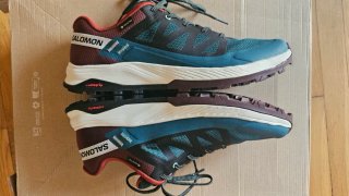 Zapatilla Salomon Outrise GTX Verde Senderismo