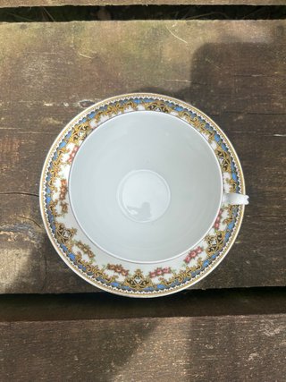 Taza de cafe porcelana Limoges