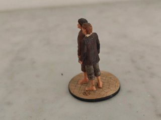 Figuras Frodo y Sam El Señor de los Anillos