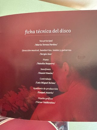 Disco Para Cantar he Nacido - María Teresa Pardos