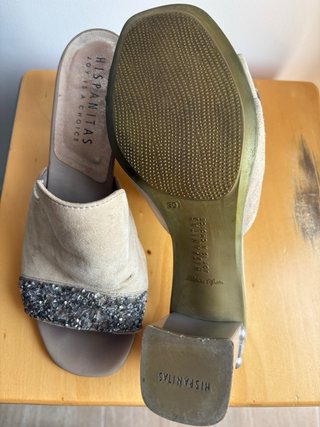 Sandalias Hispanitas ante beige Made in Spain