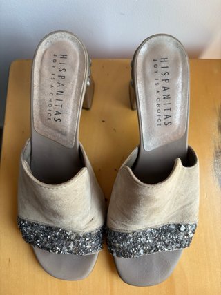 Sandalias Hispanitas ante beige Made in Spain