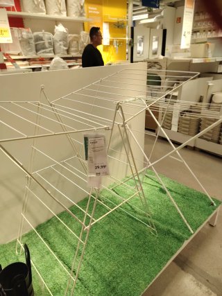 Tendedero IKEA FROST Blanco
