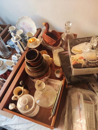 Lote Antigüedades Hogar Figuras Cerámica