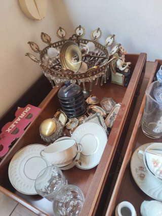 Lote Antigüedades Hogar Figuras Cerámica
