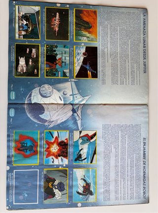 Álbum y cromos Batalla de los Planetas Danone