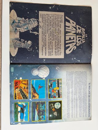 Álbum y cromos Batalla de los Planetas Danone