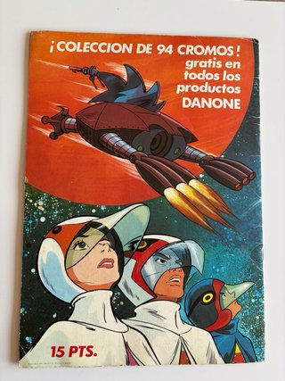 Álbum y cromos Batalla de los Planetas Danone