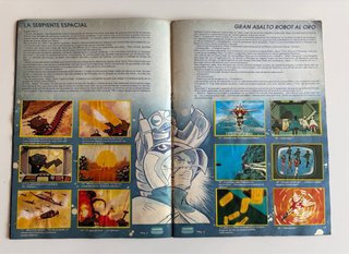 Álbum y cromos Batalla de los Planetas Danone