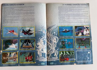 Álbum y cromos Batalla de los Planetas Danone
