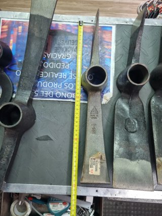Lote 3 azadones forjados Bellota