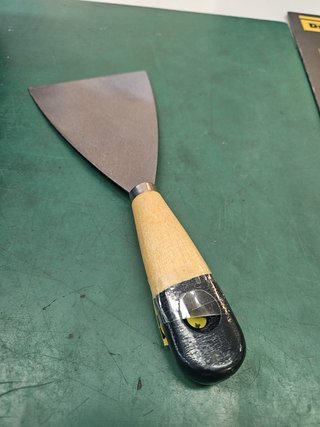 Espátula Stanley Acero y Mango Madera