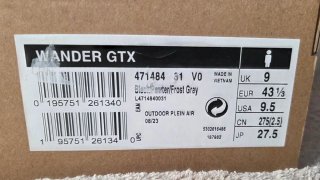 Zapatillas Salomon Wander Gore-Tex Talla 43