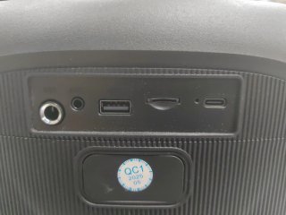 Altavoz Bluetooth NDR Negro