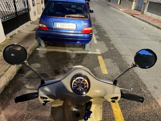 Moto LINTEX 125 Beige/Marrón 2017