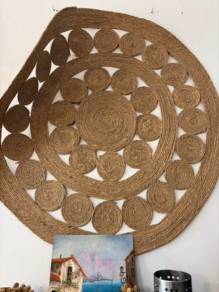 Alfombra Grande Decorativa Yute