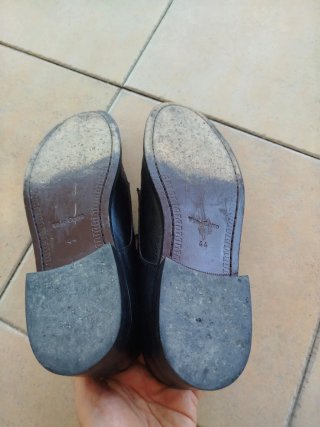 Zapatos de vestir de piel negros